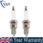 2PCS Spark Plugs for Einhell & Fuxtec Mowers