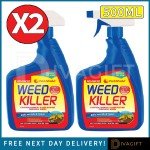 Fast-Acting Advanced Weed Killer Spray 500ml x2