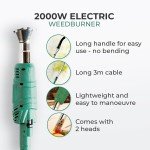 Lightweight Electric Weed Burner with 2 Heat Settings