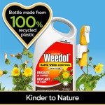 Weedol Rapid Weedkiller with 3L Manual Sprayer