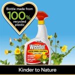 Weedol Rapid Weedkiller, 1L Ready-to-Use