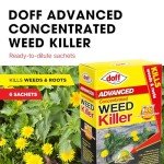Doff Advanced Weedkiller - 6 Sachets for Gardens