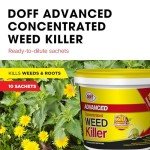 Doff Advanced Weedkiller - 10 Sachets for Gardens