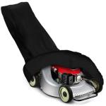 Heavy Duty Waterproof Lawn Mower Cover - Black