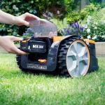 LawnMaster VBRM16 Robotic Mower – No Boundary Wire Needed
