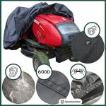 Heavy Duty Waterproof Ride Lawn Mower Cover 103x110 cm