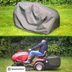 Heavy Duty Waterproof Ride Lawn Mower Cover 103x110 cm