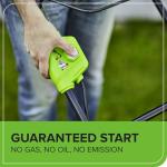 Greenworks 40V Cordless Lawnmower with Batteries & Charger
