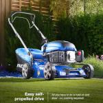 Hyundai 17" Petrol Self-Propelled Lawnmower with 5 Heights