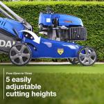 Hyundai 17" Petrol Self-Propelled Lawnmower with 5 Heights
