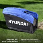 Hyundai 17" Petrol Self-Propelled Lawnmower with 5 Heights