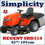 Simplicity SRD310 42" Ride-On Lawn Mower