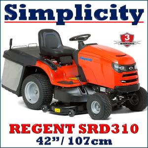 Simplicity SRD310 42" Rear Collect Ride-On Mower
