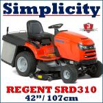 Simplicity SRD310 42" Rear Collect Ride-On Mower