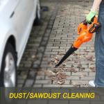 GARCARE 20V Cordless Leaf Blower with Battery