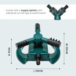 360° Lawn Sprinkler Attachment for Garden Hose
