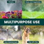 360° Lawn Sprinkler Attachment for Garden Hose