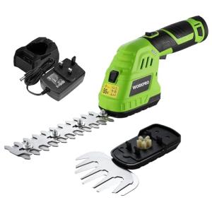WORKPRO 2-in-1 Cordless Hedge Trimmer and Shear