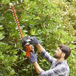 BLACK+DECKER 600W Electric Hedge Trimmer with Steel Blades
