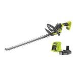 Ryobi 18V ONE+ Cordless 55cm Hedge Trimmer Kit