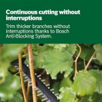 Bosch 18V Cordless Hedge Cutter with 50 cm Blade