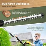 VonHaus Cordless Long Reach Hedge Trimmer 20V