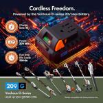 VonHaus Cordless Long Reach Hedge Trimmer 20V