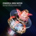 NETTA 500W Ultra-Light Hedge Trimmer with Diamond Blade