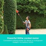 BLACK+DECKER 550W 51cm Corded Hedge Trimmer
