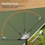 Cordless Telescopic Hedge Trimmer with Dual Action Blades