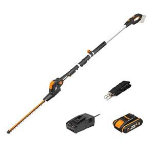 WORX 20V Cordless Pole Hedge Trimmer, 45cm