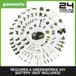 Greenworks Cordless Pole Hedge Trimmer 51cm