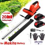 21V Cordless Hedge Trimmer with Fast Charger