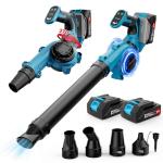 Cordless Leaf Blower with Turbo Boost and Battery