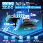 Cordless Leaf Blower with Turbo Boost and Battery