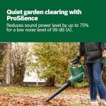 Bosch 3-in-1 Electric Leaf Blower and Vacuum