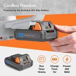 VonHaus Cordless Leaf Blower – Lightweight and Quiet