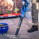Hyundai 20V Cordless Leaf Blower with Charger