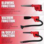 Cordless 2-in-1 Leaf Blower and Vacuum