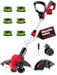 20V Cordless 3-in-1 Weed Wacker & Edger