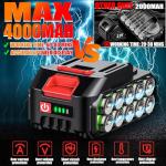 Cordless Electric Weed Wacker with 2 Batteries