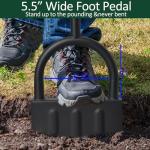 Manual Half Moon Lawn Edger with Long Handle