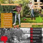 Cordless Electric Weed Wacker with 2 Batteries