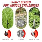 ALSO GO 24V Cordless 3-in-1 Lawn Wacker