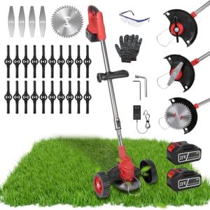 Cordless 3-in-1 Battery-Powered Weed Wacker