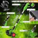 Cordless Electric Weed Wacker with 2 Batteries