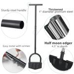 Manual Half Moon Lawn Edger with Long Handle