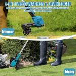 Cordless Electric Weed Eater and Lawn Edger