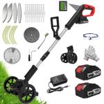 Cordless Electric Weed Wacker with 21V Battery