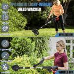 Cordless Electric Weed Wacker with 21V Battery